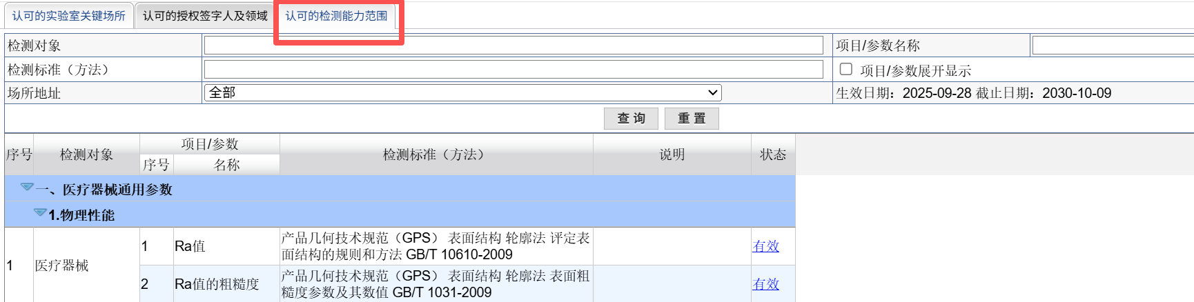承检目录